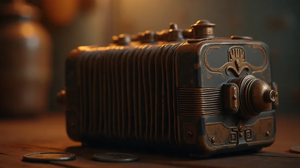 Antique Accordion Detail