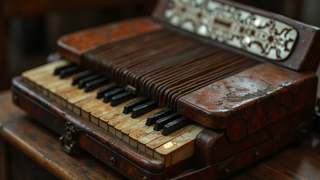 Antique accordion