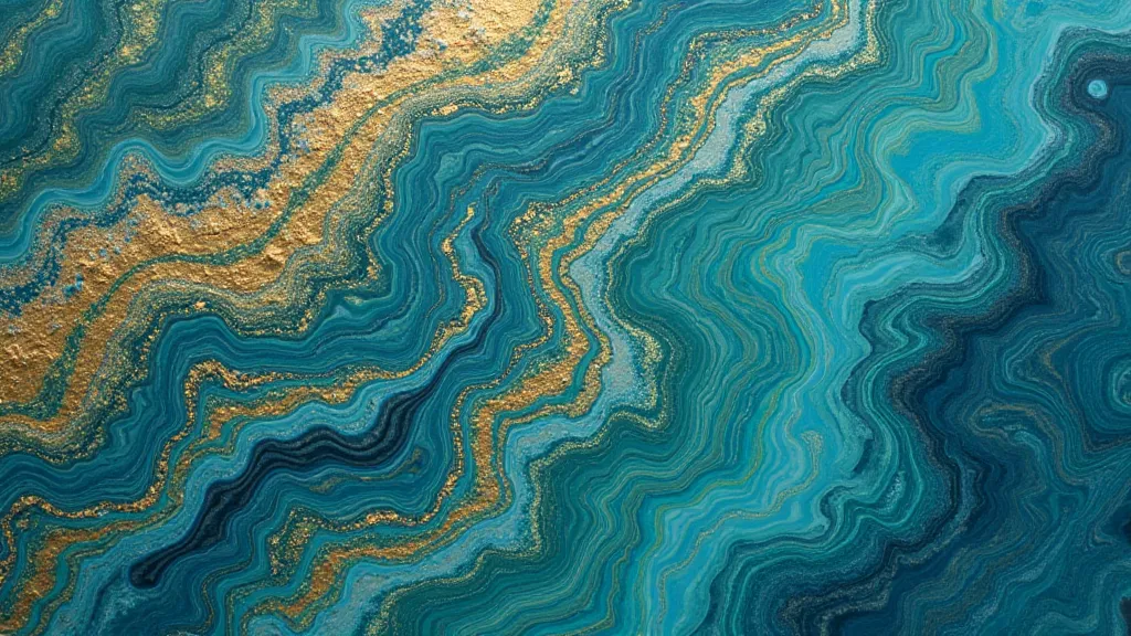 Marbled paper pattern