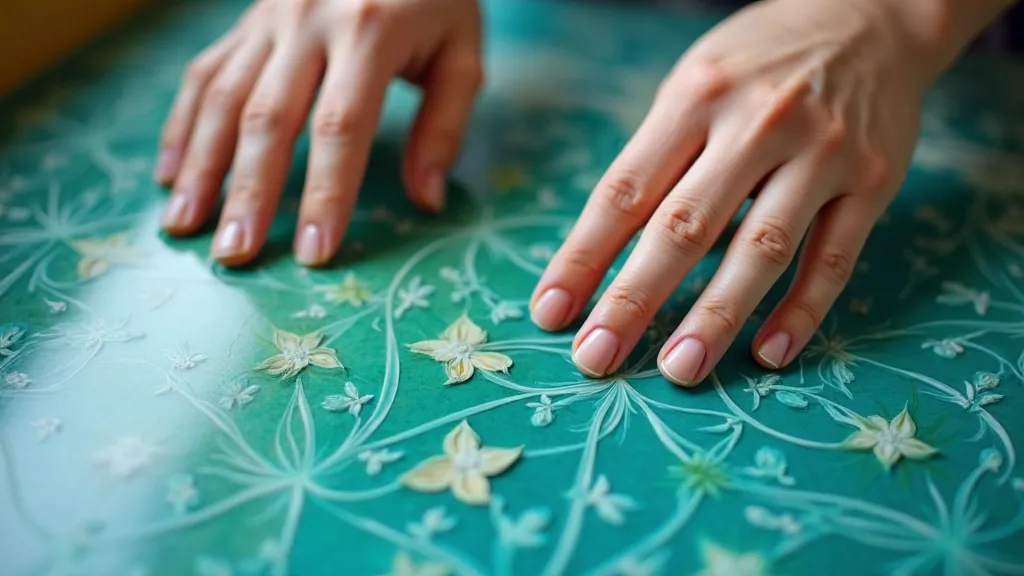 Manipulating Pigments on a Marbling Bath